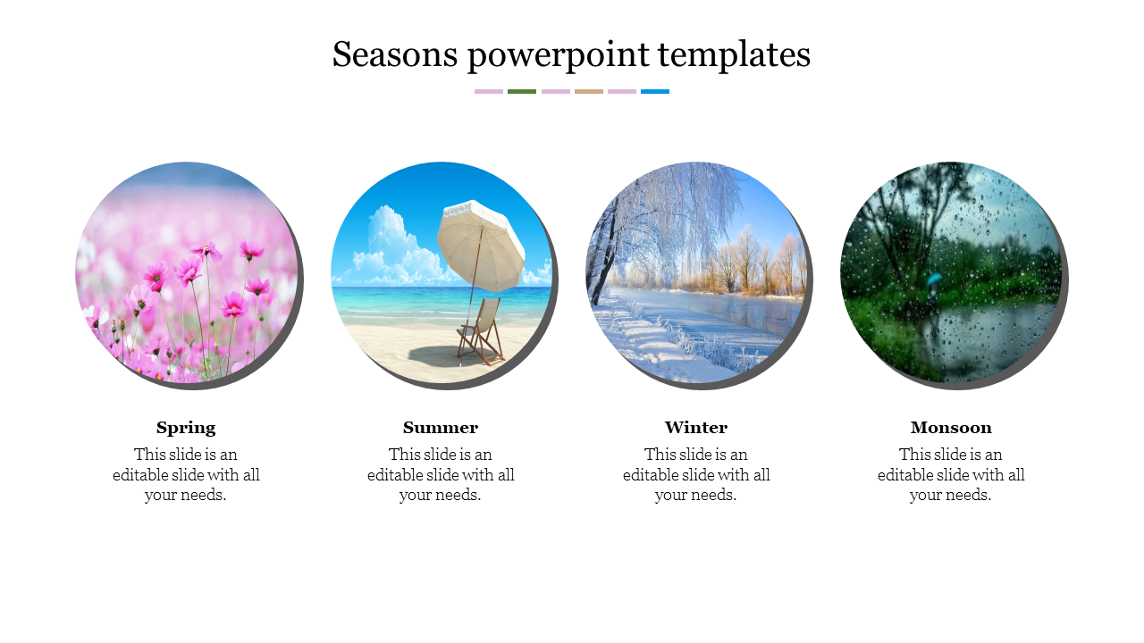 Seasons powerpoint templates